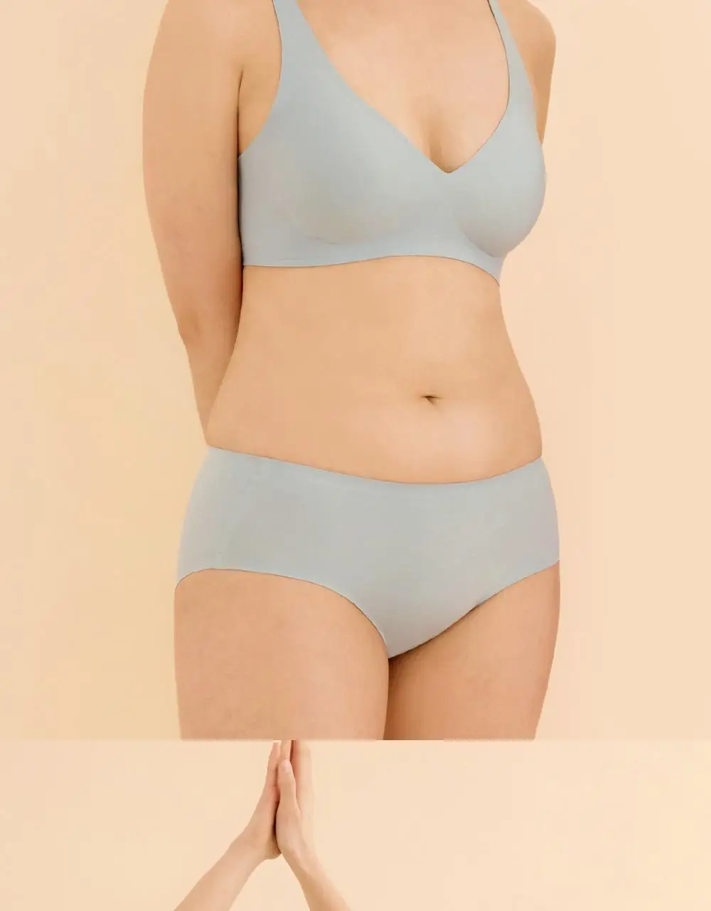 [류혜영 PICK] 마른파이브 쉬어 브라 커브넥 텐션윙 4colors (S~XXL) 상세페이지 47